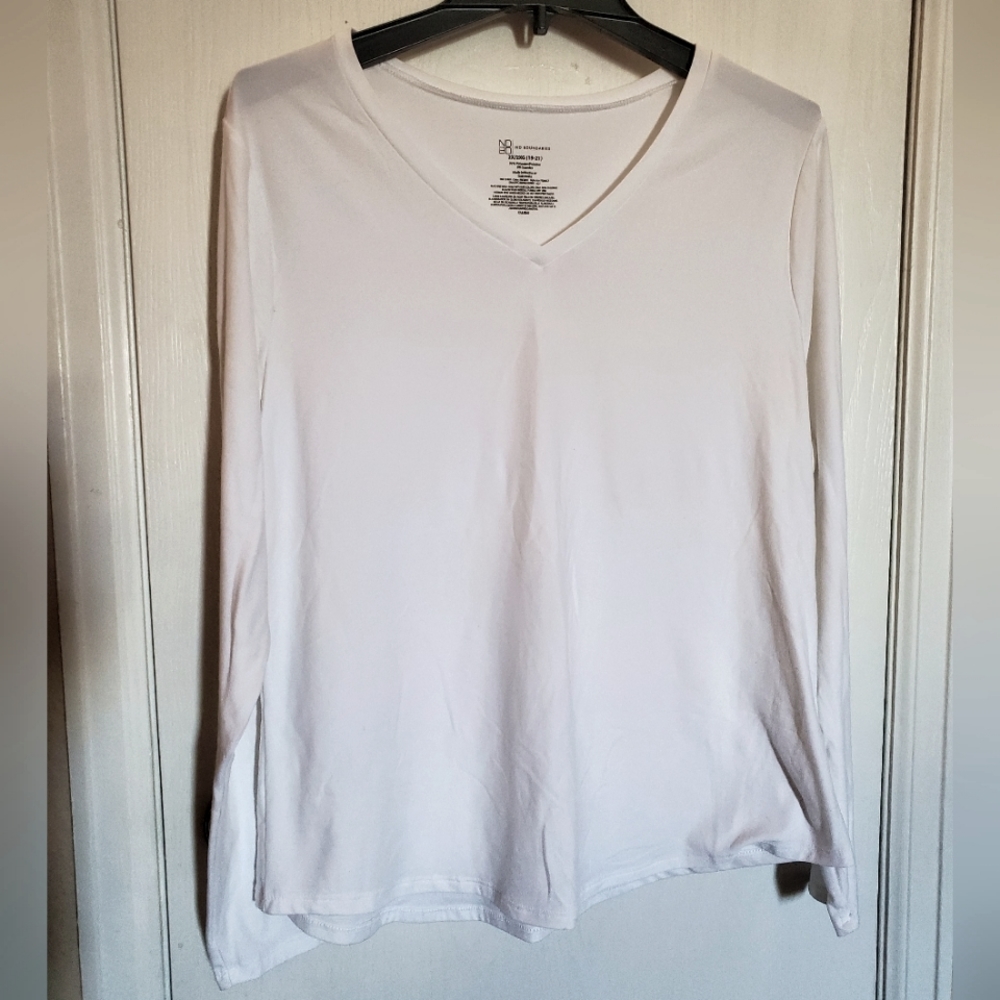 NWOT white long sleeve